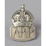 A Silver ARP Badge, London 1936