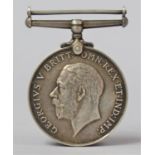 A 1914-18 WWI Medal Awarded to 4268 PTE W Cash, South Lancashire Regiment