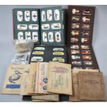 A Collection of Various Vintage Cigarette Card Albums and Contents, Will's Albums, Loose Cards etc
