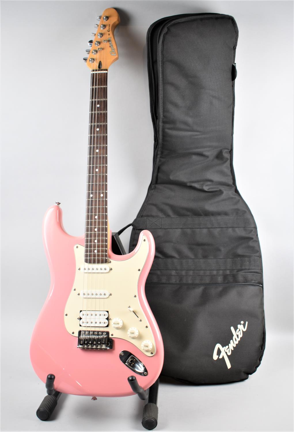 A Modern Electric Guitar, The Cruiser by Crafter together with Canvas Carrying Bag