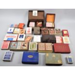 A Collection of Various Vintage Sets of Playing Cards to Include Castella, Will's Star, Waddington's