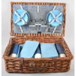 A Sirram Picnic Basket and Contents, Has Been Wormed