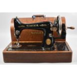 A Vintage Singer Sewing machine, No.Y1600493