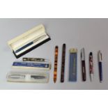 A Collection of Various Vintage Pens, Ballpoints etc