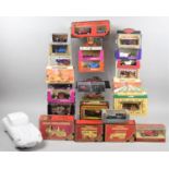 A Collection of Various Boxed Diecast Corgi, Brumm and Matchbox Diecast Cars, Together with a