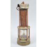 A Vintage Miners Safety Lamp