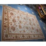 A Maldovan Wool Pile Mohatta Woven Carpet Square, Matches Lot 530