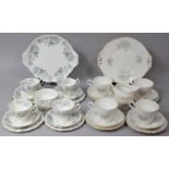 A Collection of Various Teawares to comprise Part Set of Royal Albert Silver Naples and Royal Stuart