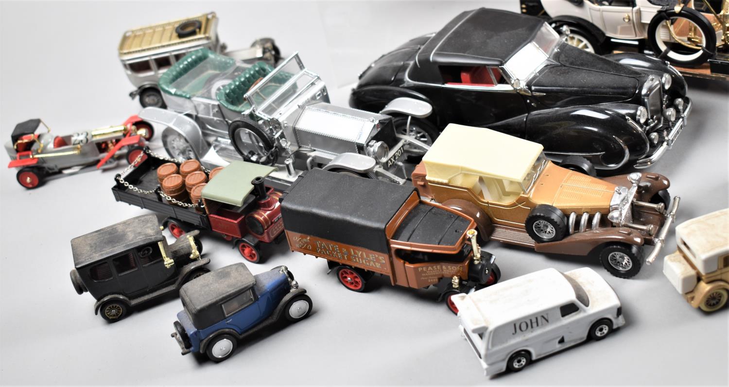 A Collection of Loose and Playworn Diecast Toys To Include Cars, Wagons, Coaches etc - Image 2 of 4