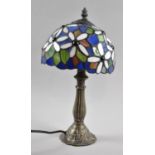A Reproduction Tiffany Style Table Lamp, 37cm high