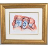 A Framed Limited Edition Stephen Gayford Print, Togetherness, 24x18cm