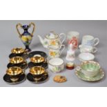 A Collection of Various English and Continental Ceramics to comprise Part Set of Bavarian West