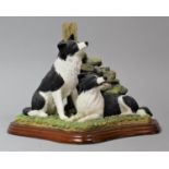 A Border Fine Arts Collie Collection Figure, Ready and Waiting A6129
