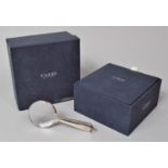 A Boxed Carrs Silver Handled Magnifying glass, 10cm Long