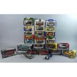 A Collection of 25 Boxed and Two Unboxed Diecast Cars to Include Dodge Viper RT/10, Ford Model Royal