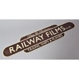 A Modern Sign for Railway Films.co.uk, 70cm wide