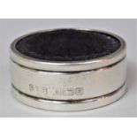 A Silver Bottle Drip Ring, Birmingham 1991 in Box