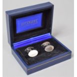 A Pair of Silver Gents Cufflinks