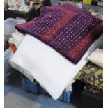 A Collection of Blankets and throws