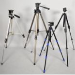 A Collection of Camera Tripods