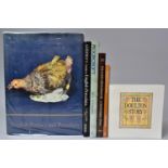 A Collection of Hardback Books Relating to English Pottery and Porcelain to Include Moorcroft,