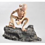 A Figure of Gollum with Two Interchangeable Heads