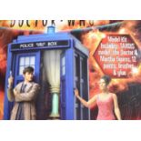 A Doctor Who Model Kit to include Tardis, Doctor, and Martha, together with Paintbrushes and Glue