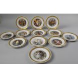 A Set of Twelve Boxed Royal Copenhagen Hans Christian Andersen Plates