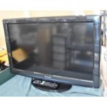 A Panasonic 31" TV with Remote