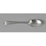 A Georgian Silver Teaspoon by Ann, Peter and William Bateman, London 1802