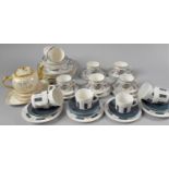 A Collection of Mid 20th Century Tea and Coffee Wares to include Beswick Coffee Cans and Saucers,