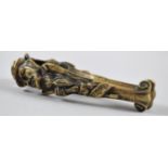 A Late 19/Early 20th Century Nutcracker, the One Leg Decorated in Relief with Fagin, The Other