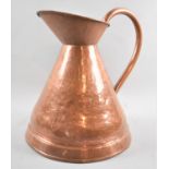 A Large Copper Ewer, 34cms High