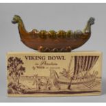 A Mid 20th Century Wade Viking Bowl with Original Box