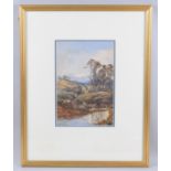 A Framed Watercolour, Among The Springs, Cannock Chase, Signed J Keeley Lower Left, 27x18cms