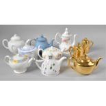 A Collection of Various Tea and Coffee Cups to include Wade Apres Ski, Royal Albert Moss Rose, Royal