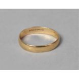 A 9ct Gold Wedding Band, 1.9g