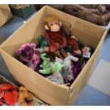 A Collection of TY Beanie Baby Toys etc