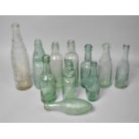 A Collection of Various Glass Bottles to include Marble Stop,Runcorn, Shotton, Bingley, Liverpool,