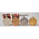 Two WWI Medals Awarded to 9960 PTE. G Wright, South Staffs Regiment Together with Faithful Service