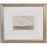 A Framed Watercolour, Hampshire by St. John Burton c.1912, 16.5x11cm