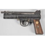 A Vintage Webley & Scott .177 Calibre Air Pistol (MkI), in Need of Attention