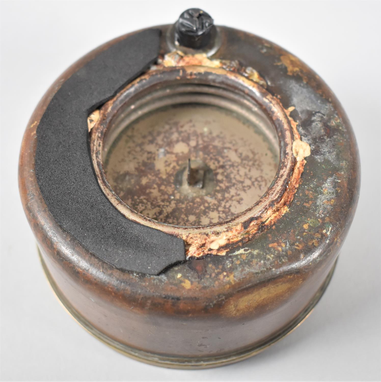 A Vintage A&M Bombsight D Dampened Compass with Air Ministry Stamp, no.34567T, 10cm diameter - Image 3 of 4
