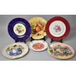 A Collection of Various Decorative Plates to comprise Royal Albert, Aynsley Orchard Gold, Paragon