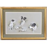 An Original Biddy Greenwood Study of Toto, Jack Russell Terrier, 47x29cm
