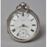 A Silver Pocket Watch, The Express English Lever, Chester 1900