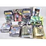 A Collection of Various Boxed Figures to Include Star Trek, Rovotek, Legendary Heroes, Green