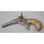 A Late 19th Century Blank Firing Ladies Handbag Pistol, 10.5cm Long