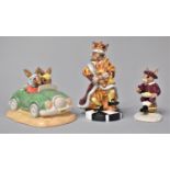 A Royal Doulton Bunnykins Old King Cole, Little Jack Warner and Day Trip Bunnykins