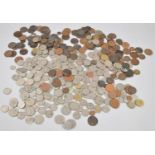 A Collection of Various Silver and Copper English and Foreign Coinage